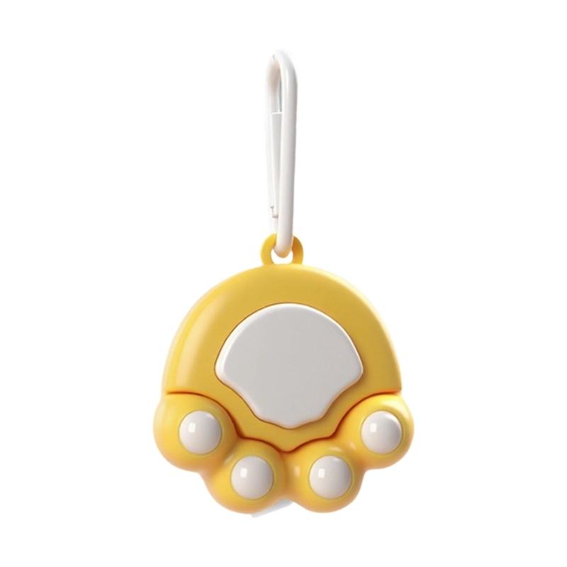 2m Length Cats Paws Tape Measure Precisions Measuring Tape for Accurate Result in Multiple Measuring Task жёлтый