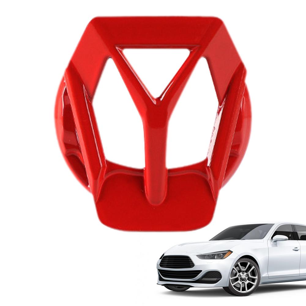 

Крышка кнопки «Нажми, чтобы начать», декоративная крышка кнопки «Старт-стоп», защитная крышка для салона автомобиля, устойчивая к царапинам, декоративная крышка для двигателя автомобиля красный