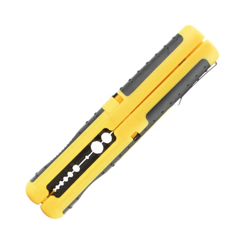Multifunctional Cable Wire Stripper Cutter Pliers Hand Tool Hardware Tool Portable Anti-skid Handle Strip Pen ClipTool Portable