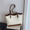 Simple and Popular Bucket Bag Women's Bag New Fashionable Versatile Commuter Largecapacity Tote Shoulder Bag