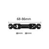 INJORA Steel Heavy-Duty Drive Shaft for 1:10 Rc Car Accessories Crawler Axial SCX10 90046 AXI03007 TRX4 Redcat Gen8  Accessories