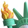 Funny Eagle GoddessStatue 3D Printed Goddess Ornament, American Flag Wings Statue, Feather Texture Art And Statue of Liberty Figurine for Home Office