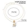 2 Stück/Set Muschel Seestern Taillenkette Anhänger Körperkette Schmuck Bikini Bauchkette Sommer