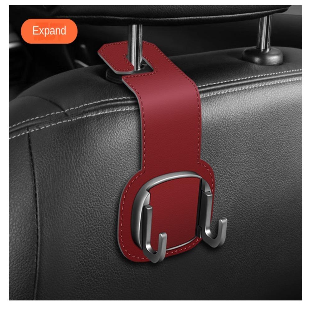 1/2Pcs Hidden Car Seat Headrest Hook Double Hooks Auto Seat Back Hanger  Car Interior Tools