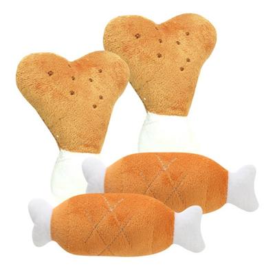 Dingdongpet Pet Barbecue Doll Random Delivery, Mixed Colors, 4 Pieces