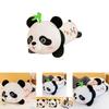 Adorable Panda Plush Pillow For Kids Soft Short Plush Stuffed Animal Gift For Girls