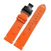 18mm 20mm 22mm Ultra-thin soft handmade ostrich leather black and green for water ghost watch strapsMen's and women's  accessori