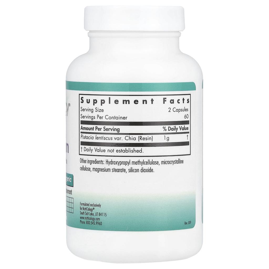 Mastic Gum, Veggie Capsules 120 (0.5g per capsule)
