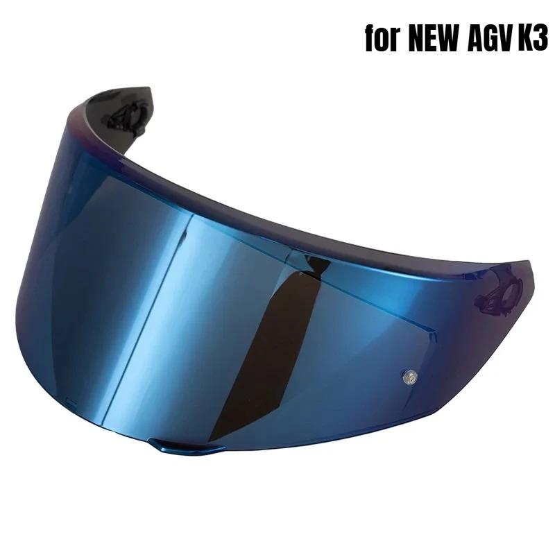 K3 DOT(E2206) Helmet Visor for NEW AGV K3 2023 2024 Motorcycle Helmet Glasses Lens Helmet Replacement Parts