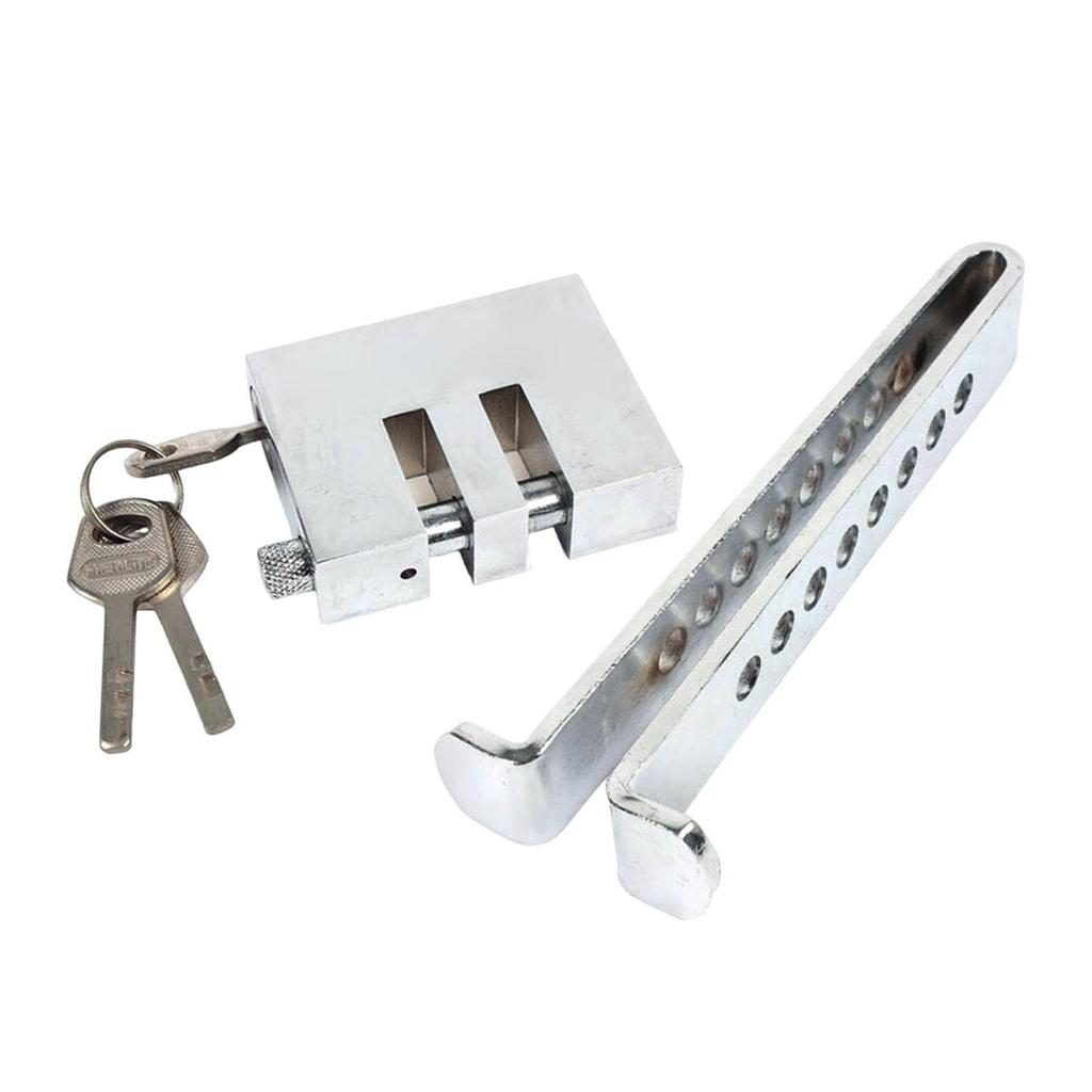Generic Car Brake Pedal Lock Sturdy Professional Multifunctional with 3 Keys