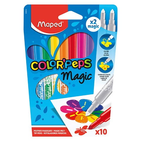MAPED Clorpeps Magic markers 8+2