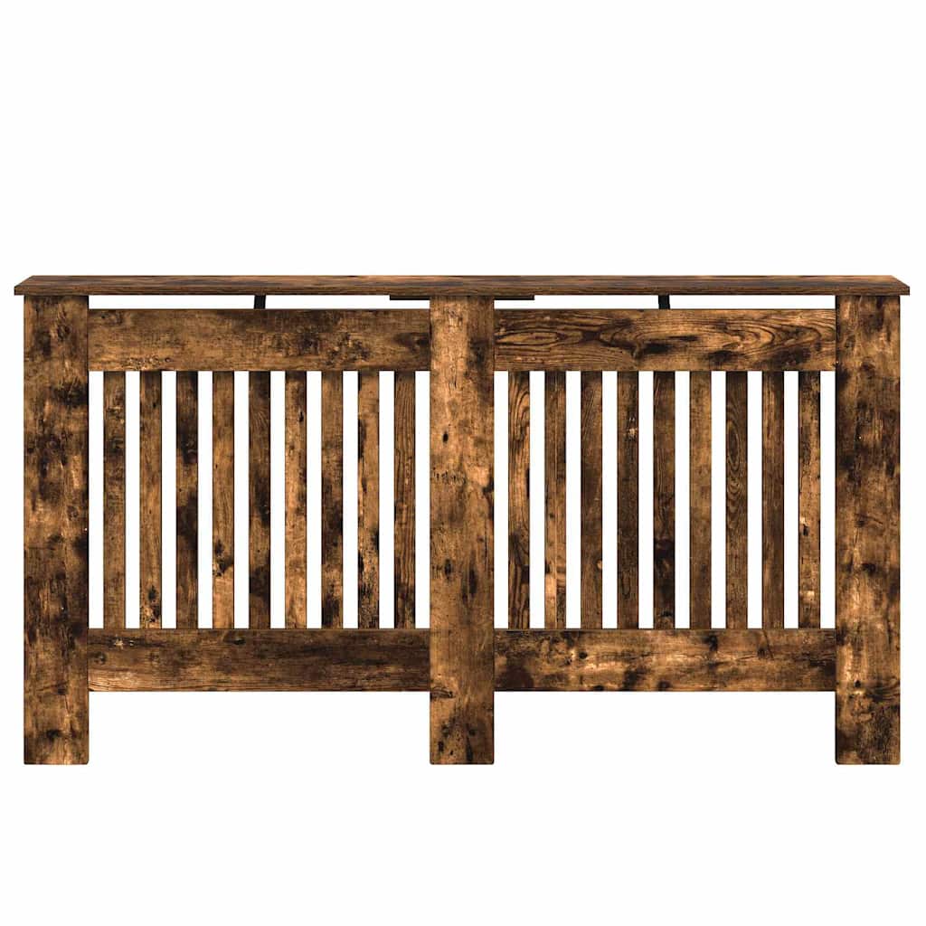 Heizkörperverkleidung Räuchereiche 152 x 19 x 81,5 cm