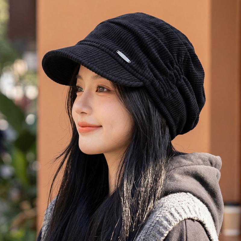 Women S Autumn Winter Warm Slouch Beanie Hat Versatile