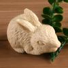 Easter Bunny Fondant Silicone Mould Car Aromatherapy Gypsum Spreading Stone Mold Cake Decorating Baking Tool