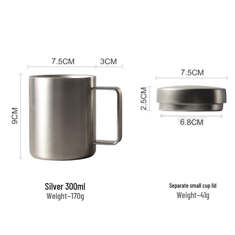 DM 316 Edelstahl Lebensmittelqualität Becher