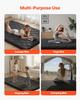 Japanese Tatami Mat, Full Size Foldable Japanese Tatami Mattress, Futon Mattress with Storage Bag & Fastener, 9-Layer Floor Mat for Sleeping, Dorm,