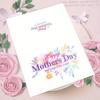 5pcs Creative Mother's Day, Father's Day, Teacher's Day, Thank-You Cards, Blessing Cards, Birthday Thank-You Cards for Flower