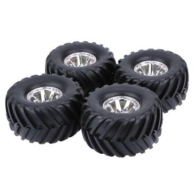 4Pcs/Set 1/10 Truck Tire Tyres Replacement for TRX HSP Tamiya HPI Kyosho Remote Control Model Car