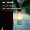 Hyundai Portable Camping Lantern Speaker YH-F018 CN plug (adapter included)