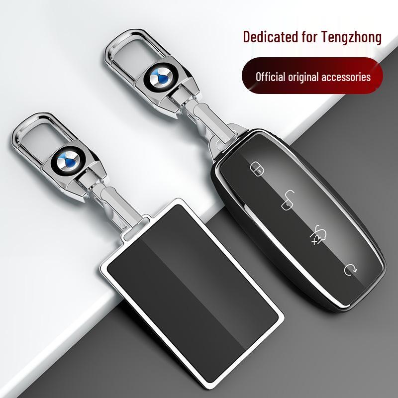 Denza D9 Car Key Case – Transparent Smart Card Holder for Men & Women