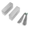 100pcs Double Sided Write On Metal Labels for Outdoor Gardening High Durability Aluminum Plant Tags