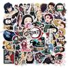 100PCS Naruto Stickers Dragon Ball  Attack On Titan Stickers for Laptop Water Bottle Skateboard Decal Toys Gifts