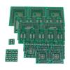 30pcs/lot Pcb Prototype Board SMT Turn To DIP Adapter Converter Board Set FQFP32~100 QFN48 SOP8~16~24~28 Circuit Board