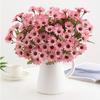 2/5PC Artificial Flowers Small Daisy Autumn Vase Wedding Home Christmas Decoration DIY Box Chrysanthemum Arrangement Accessories