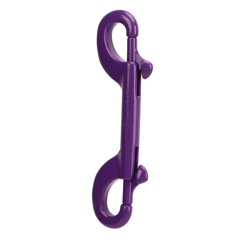 100MM Double End Snap Diving Hook Quick Release 316 Stainless Steel Double Ended Bolt Snap Hook for Diving BCD Purple