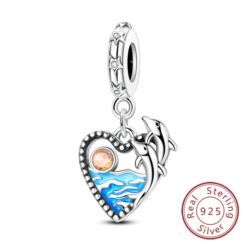 Fit Original Copper Charm Beads Cute Animal Puppy Dog Cat For Bracelet Diy Women Fine Jewelry Making