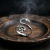 European & American Fashion Retro Smile Face Multi-layer Open Silver Ring - Trendy Korean Punk Simple Design for Women
