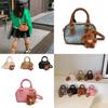 Adorable Mini Bear Keychain Shoulder Bag For Kids Stylish Pu Material Design