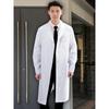 Doctor Lab Coat Laboratory College Chemistry Nurse Overalls White Coat Male Long-sleeved Doctor's Uniform Male