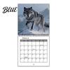 Wall Mounted Daily Nature Wild 12 Monthly 2027 Calendar Scheduler Wolves Planner with Functional Calendar