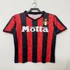 06 Champions League Final Edition AC Mailand Retro Trikot Nr. 22 Kaka 95-96 Heim Lang Kurzarm Klassisches Fußballtrikot
