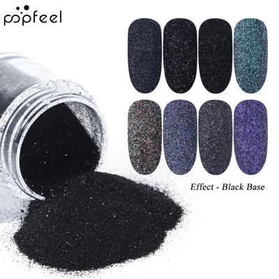 Powder Colorful Powder Nail Powder Nail Fancy Woolen Synthetication For Home Premium Nails Set Premium Nails Set