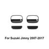Car Exterior Front Side Door Rear Tail Door Handle Bowl Decoration Cover Stickers for Suzuki Jimny 2007-2017 Car Styling