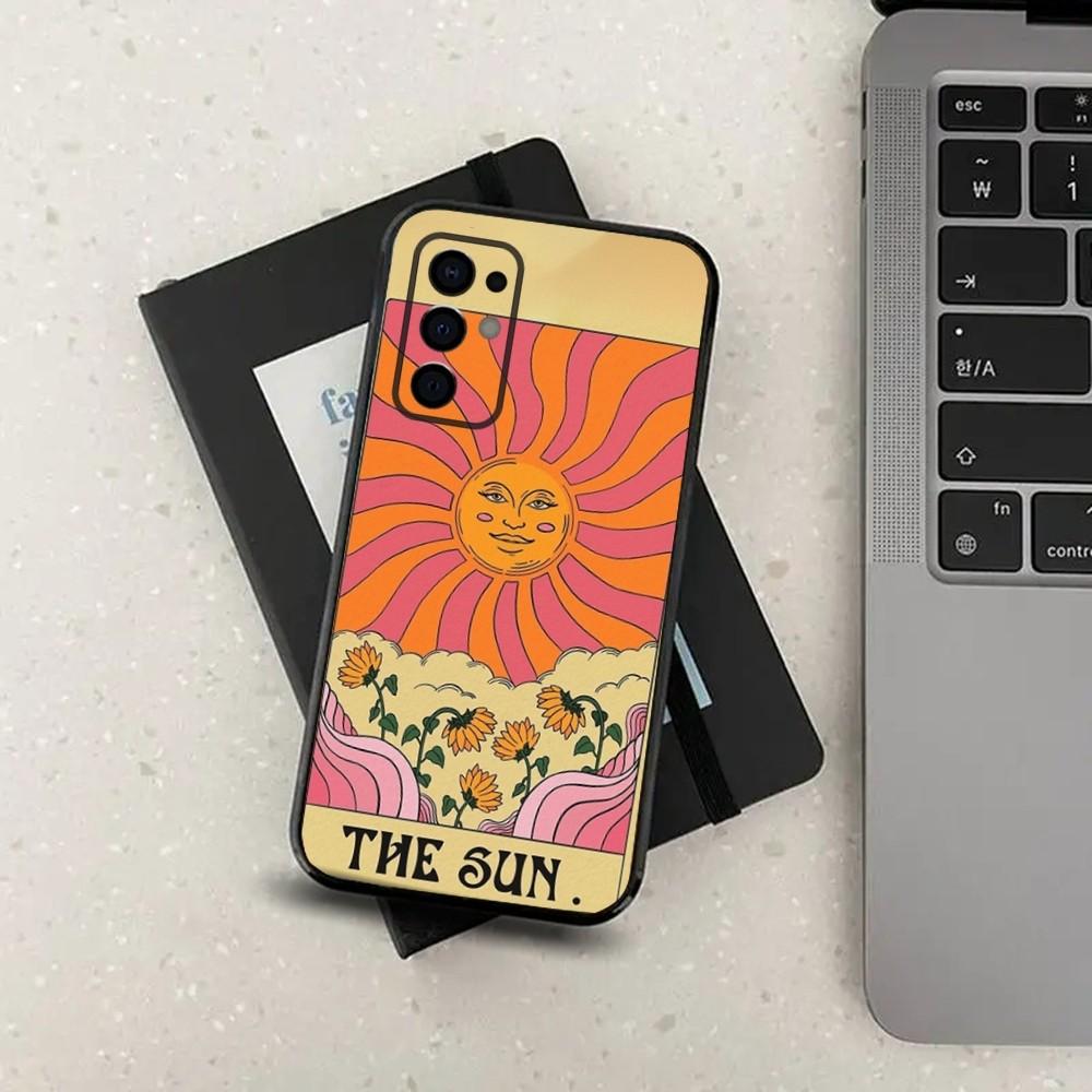 Egypt M-Mysterious Tarot Phone Case For Samsung S24,S21,S22,S23,S30,Ultra,S20,Plus,Fe,Lite,Note,10,9,5G Black Soft Cover