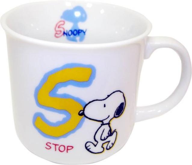 Marimocraft Snoopy Initial Mug, Small