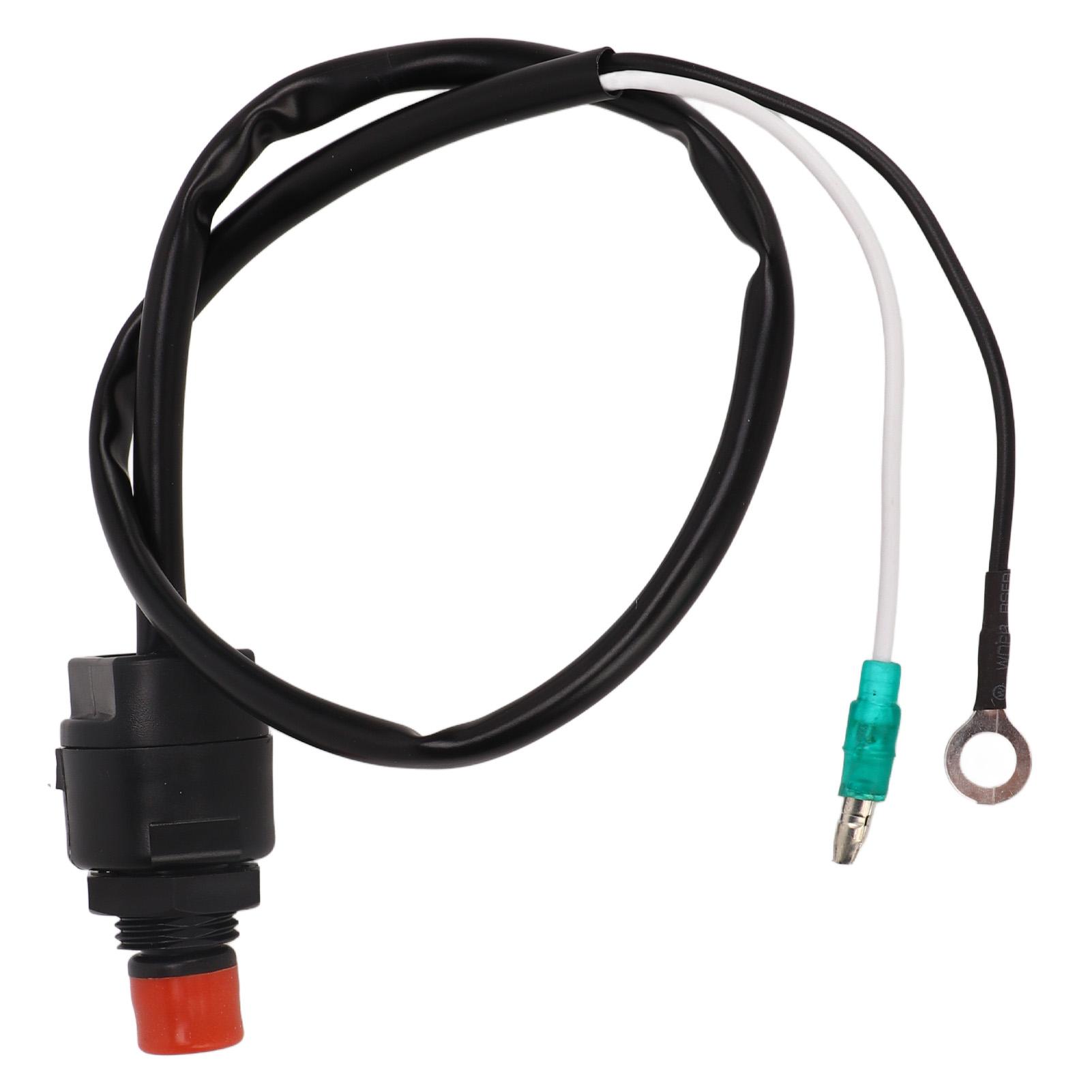 

Морской подвесной двигатель Стоп-выключатель Компактный АБС Пластик Аварийный выключатель остановки двигателя 50 см для T15