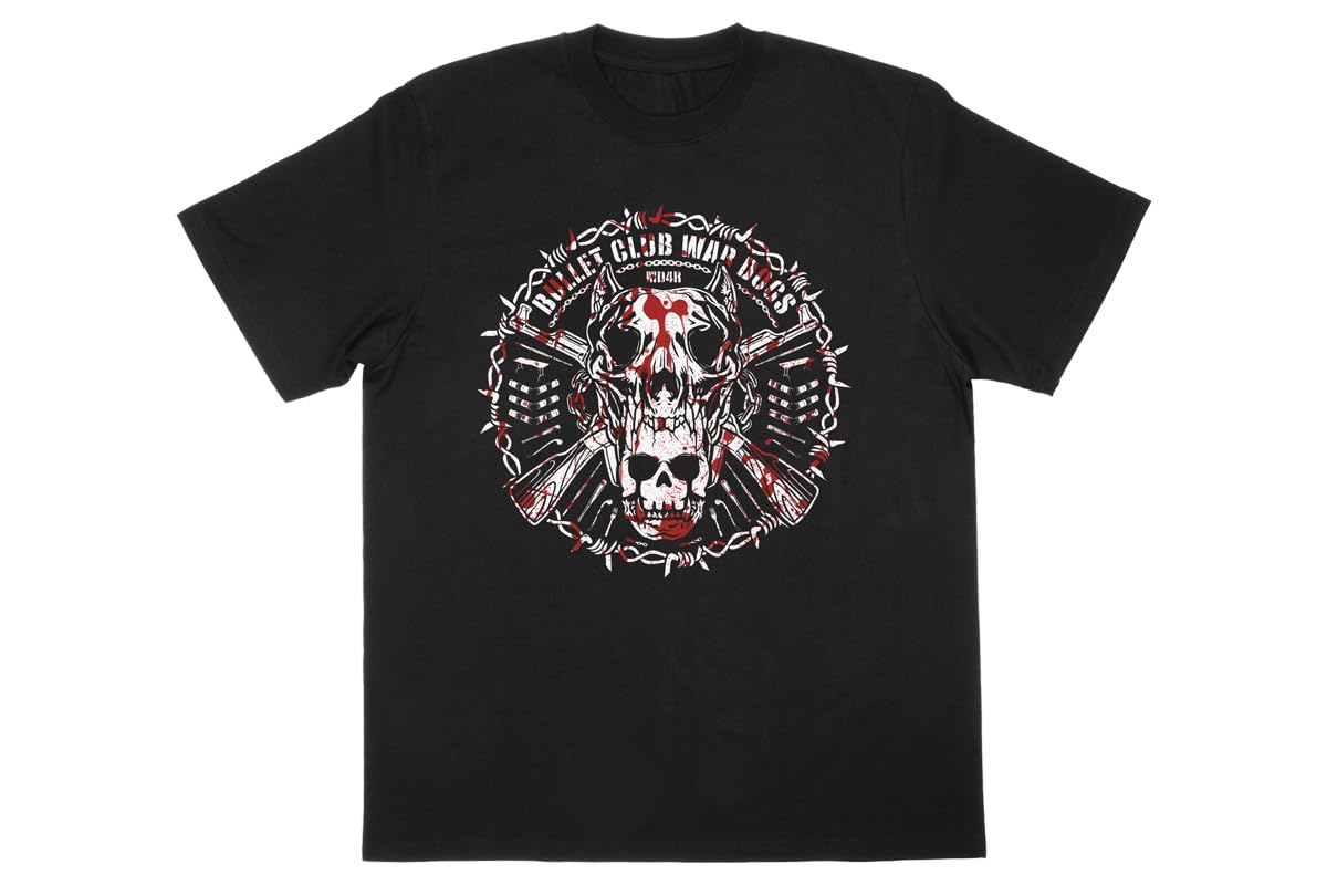 

New Japan Pro-Wrestling BULLET CLUB WAR DOGS DPSCM T-shirt, size S, 6568103735