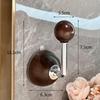 Powerful Load Bearing Suction Cup Hook Bag Hair Band Storage No Drilling Hook Hair Band Storage Tool