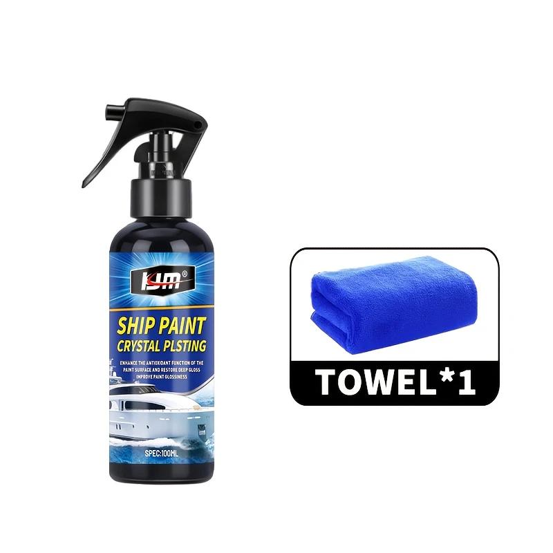 

100ml high-quality marine nano coating spray - create luster and protection in one step. The nano crystal formula is easy to use чёрный