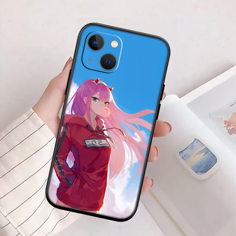 BH49 Zero Two Phone Case for Samsung Galaxy A11 A12 A13 A15 A52S A53 A55 A56 A70 A71 A72 A73 F06 F16 F56 S10 Plus S10e