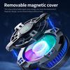 Plextone EX2 Pro Heat Sink Mobile Phone Gaming Radiator Magnetic Turbofan Portable Cooling Fan