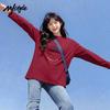 MJ STYLE Women's Cotton Graphic Long Sleeve T-Shirt
