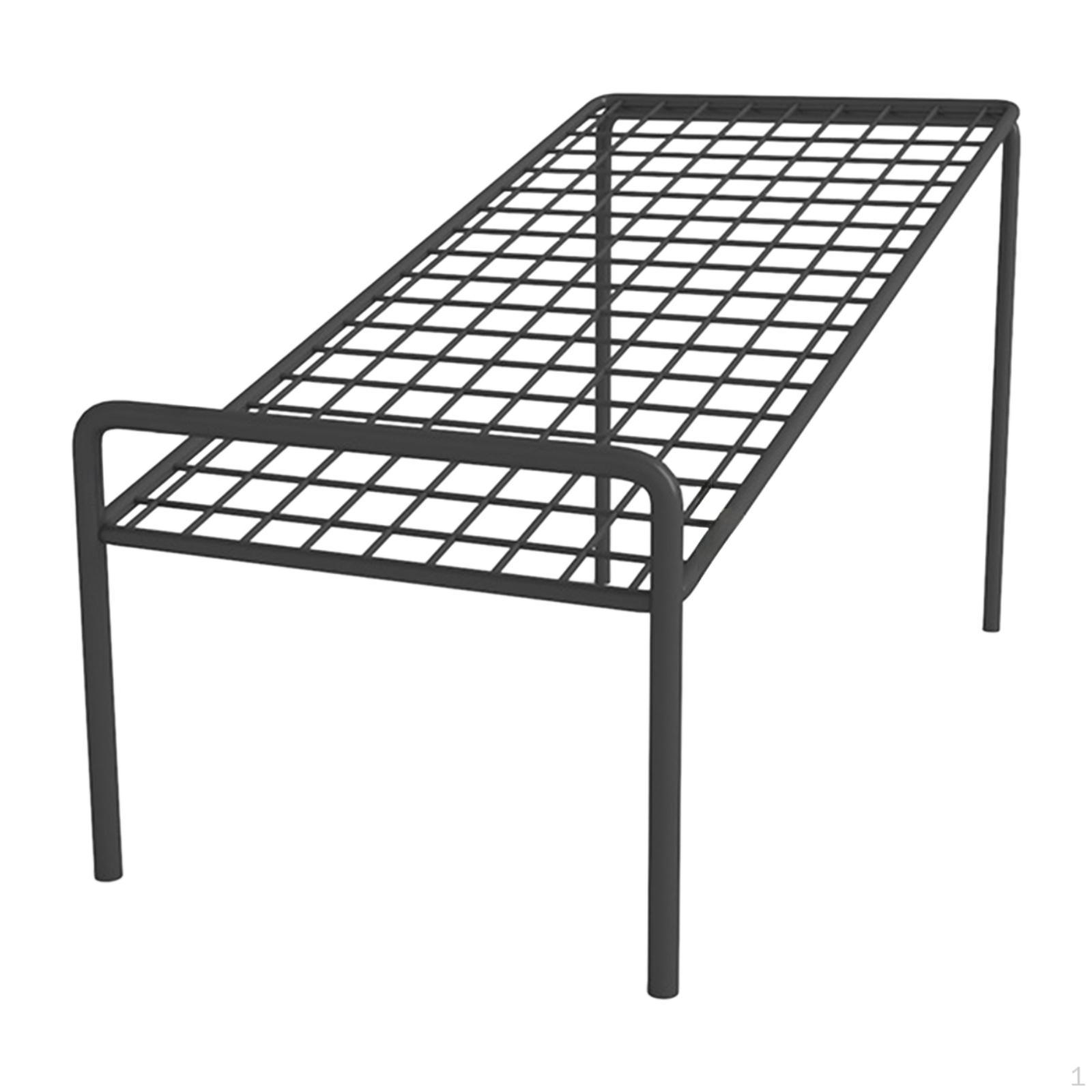 Металлический органайзер для обуви для шкафа общежития небольшого пространства прихожей Black and Short 790₽