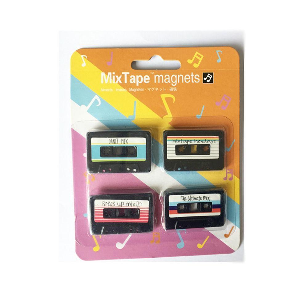 Nostalgic Cassette Record Fridge Magnet Cute Souvenir Gifts Home Refrigerators Decor Magnetic Sticker Toy Home Decor