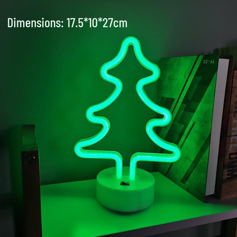 Luz de Mesa LED Neon para E-Sports e Decoração de Quarto