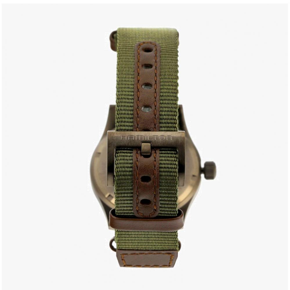 Hamilton H69449961 Khaki Field Mechanical Men S Nato Watch